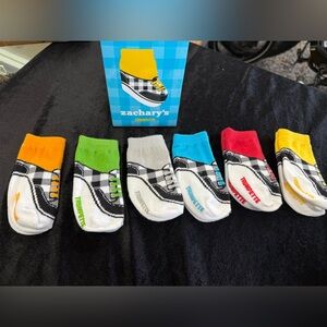 Trumpette Baby Socks - Yellow, Black, White